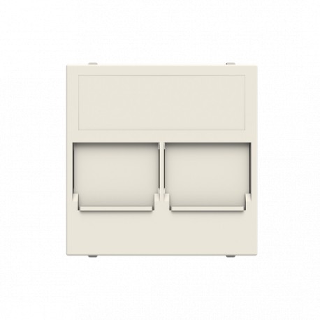 NIESSEN 2CLA221640N1101 2CLA221640N1101 N2216.4 BL NIESSEN Tapa plana 2 soporte con persiana BL